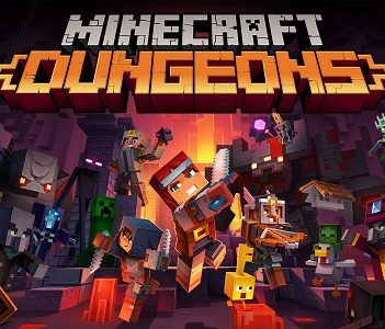 Minecraft dungeons cover